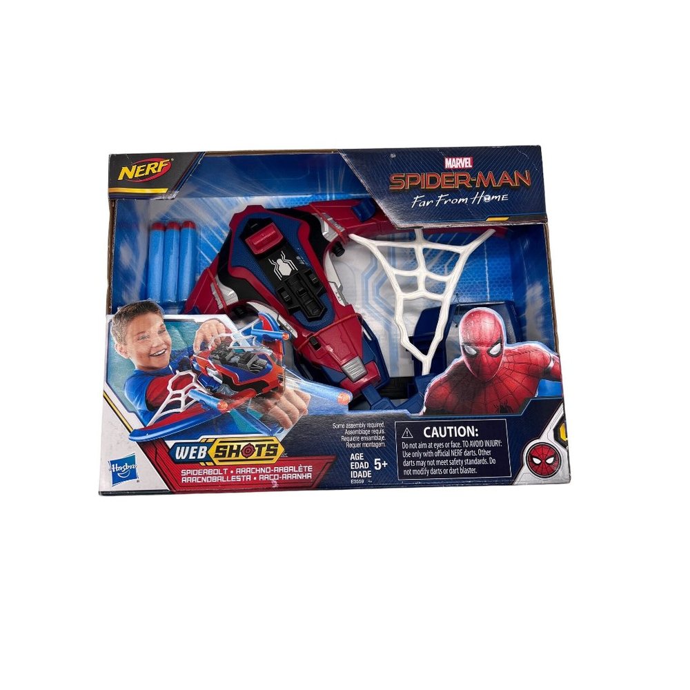 Nerf Marvel Spiderman Webshots Far From Home